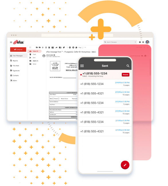 HIPAA compliant fax solution