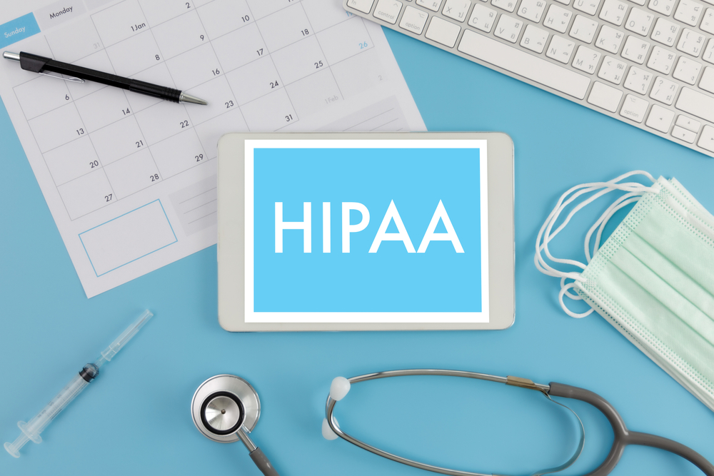 Hipaa,Professional,Doctor,Use,Computer,And,Medical,Equipment,All,Around,