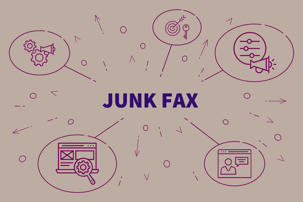 Conceptual,Business,Illustration,With,The,Words,Junk,Fax